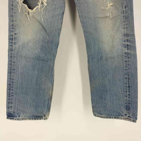 リーバイス Levis 90S USA製 501 ボタン裏555 刻印 バレンシア工場 ダメージ ボタンフライ デニムパンツ 96年製 メンズ W35 L30