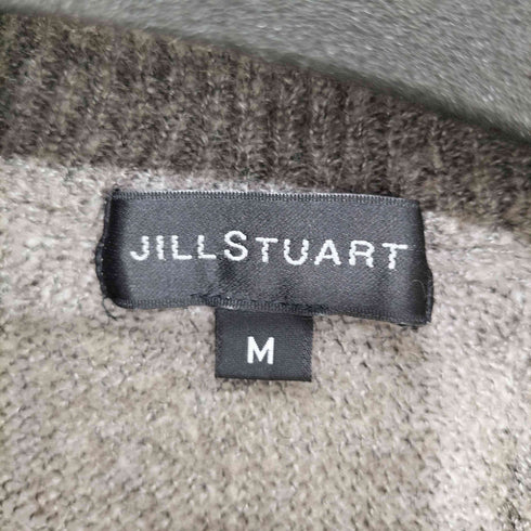 ジルスチュアート JILLSTUART アルパカ混 ダメージ ニットカーディガン レディース import:M
