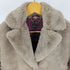 ゲス GUESS SHELLY BELT FAUX FUR COAT ファーコート レディース import:XS