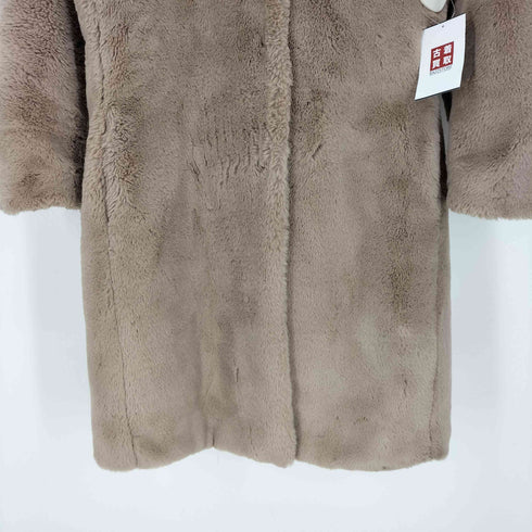 ゲス GUESS SHELLY BELT FAUX FUR COAT ファーコート レディース import:XS