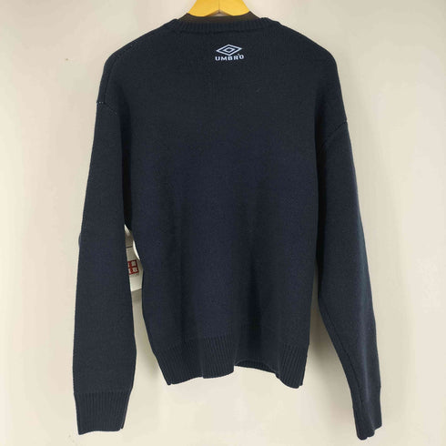 アンブロ UMBRO 別注 Big Logo Knit pullover メンズ JPN:M