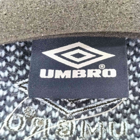 アンブロ UMBRO 別注 Big Logo Knit pullover メンズ JPN:M