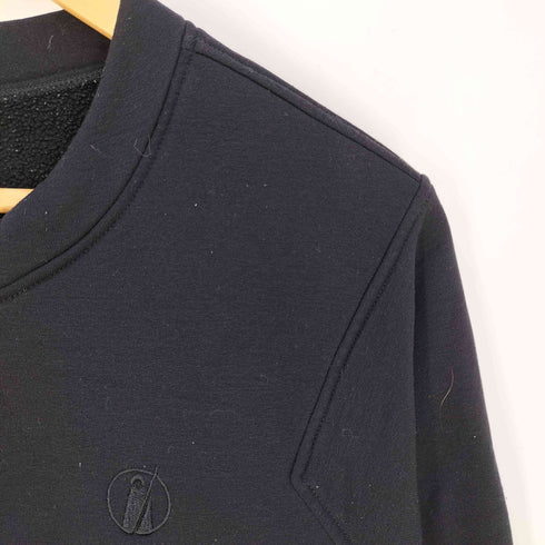 ポートニックザアーバントラベラーティラック POUTNIK The Urban Traveler by Tilak. POLARTEC ロゴ刺繍 裏地フリース クルーネックスウェット メンズ import:XS