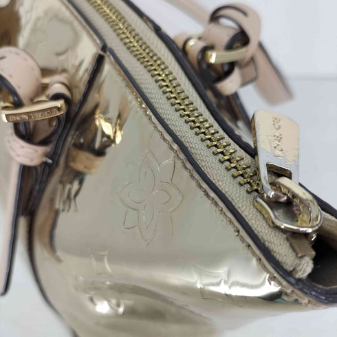 マイケルコース Michael Kors PALE GOLD LG TZ TOTE モノグラム メタリック トートバッグ レディース