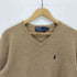 ポロバイラルフローレン Polo by RALPH LAUREN lamb wool Vネックニット メンズ JPN:XS