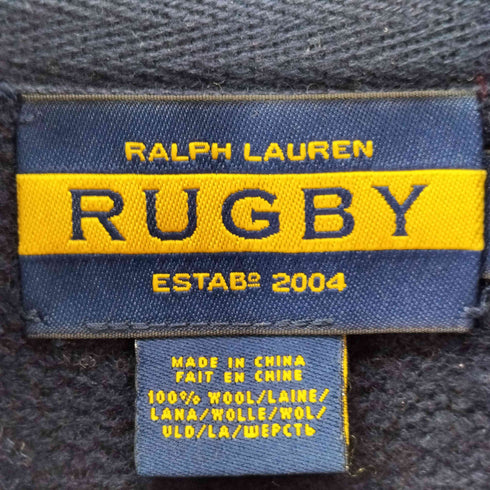 ラグビーラルフローレン Rugby Ralph Lauren ショールカラーニット メンズ JPN:S