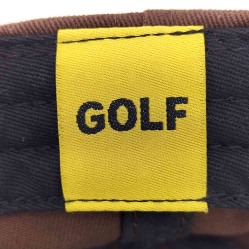 ゴルフワン GOLF WANG 3D ロゴ刺繍 6パネル キャップ メンズ