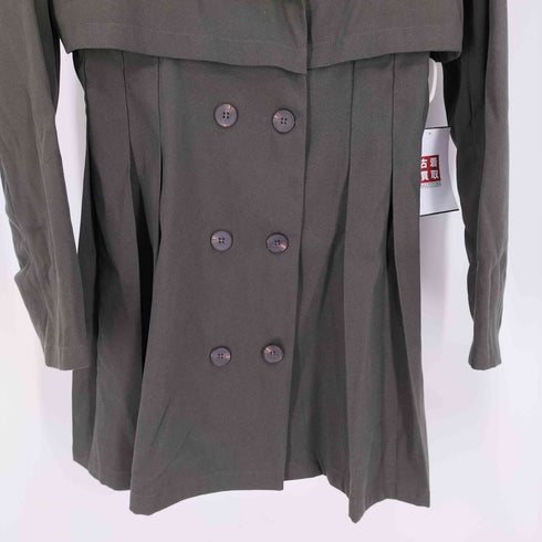 ジェイダ GYDA 22AW トレンチlayerプリーツワンピース レディース FREE