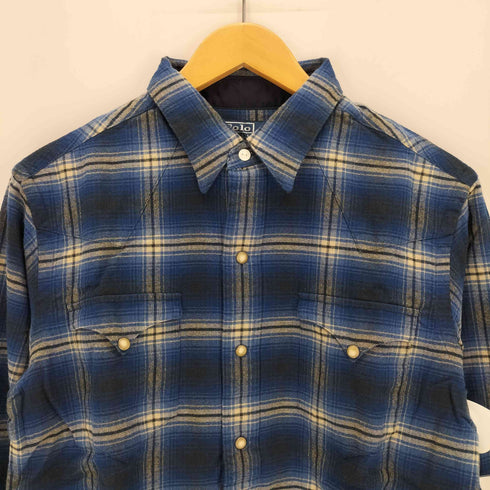 ポロバイラルフローレン Polo by RALPH LAUREN ウールウエスタンシャツ メンズ JPN:M