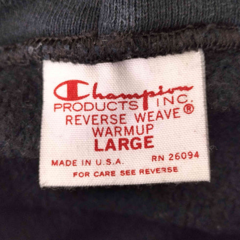 チャンピオン Champion 赤単復刻 reverse weave パーカー 目無し メンズ JPN:L