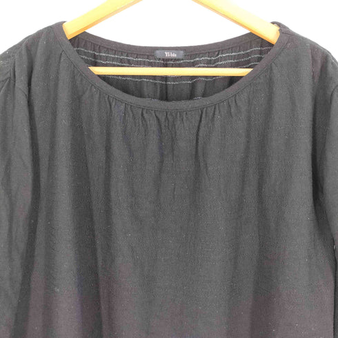 ワイズビス Ys bis 刺繍 ウール ボートネックワンピース レディース