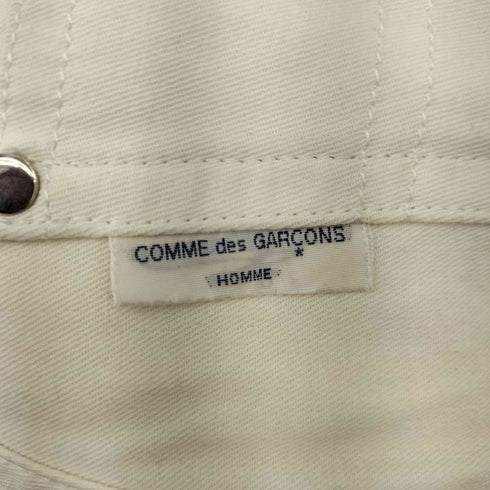 コムデギャルソンオム COMME des GARCONS HOMME JEANSジップ チノストレートパンツ メンズ