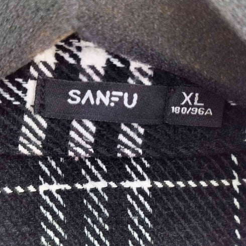 SANFU タータンチェックシャツ メンズ JPN:XL