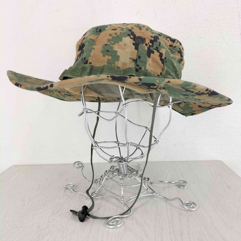 ユーエスエムシー USMC MARPAT ウッドランド デジタルカモ ブーニーハット メンズ LARGE