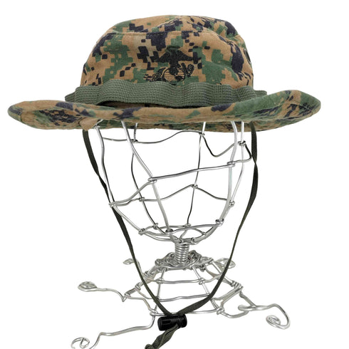 ユーエスエムシー USMC MARPAT ウッドランド デジタルカモ ブーニーハット メンズ MEDIUM