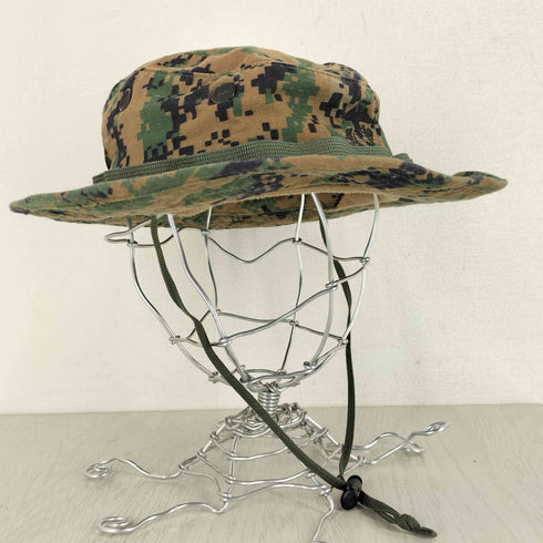 ユーエスエムシー USMC MARPAT ウッドランド デジタルカモ ブーニーハット メンズ MEDIUM