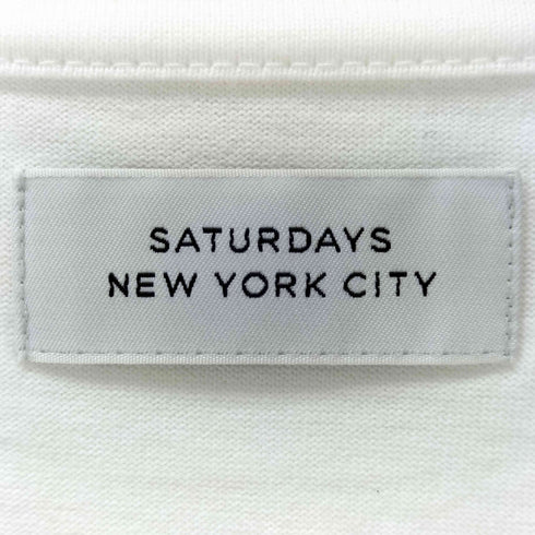 サタデーズニューヨークシティ Saturdays NYC フォトプリントクルーネック メンズ