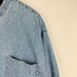 エディーバウアー Eddie Bauer 90s 白タグ バンドカラーデニムシャツ メンズ import:XL