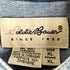 エディーバウアー Eddie Bauer 90s 白タグ バンドカラーデニムシャツ メンズ import:XL