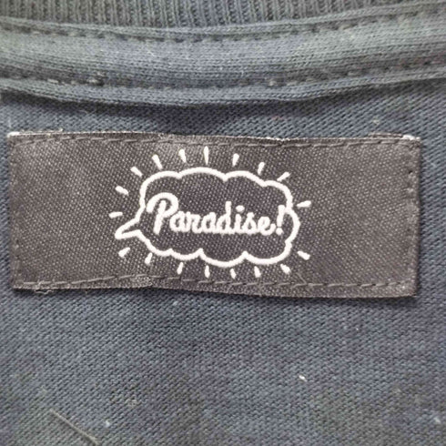 パラダイス PARADISE プリントクルーネック メンズ JPN:M