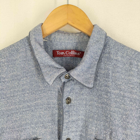 TOM COLLINS 山ポケ 総柄長袖シャツ メンズ GB18