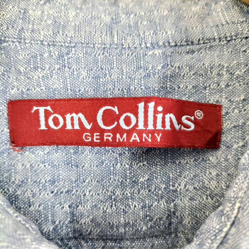 TOM COLLINS 山ポケ 総柄長袖シャツ メンズ GB18