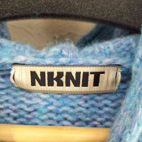 NKNIT camel mix hooded KNIT レディース