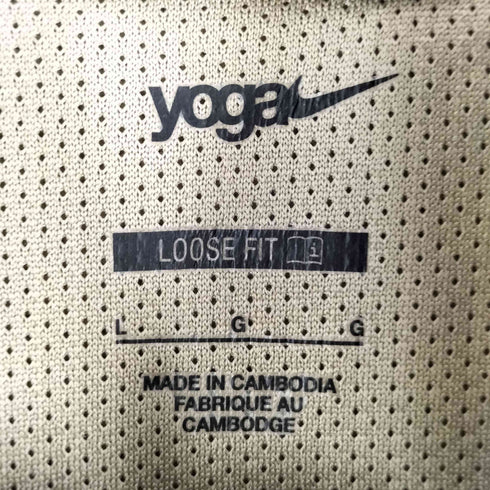 ナイキ NIKE YOGA SHERPA FLEECE SWEATSHIRT メンズ import:L