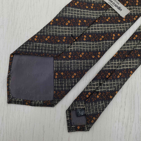ピエールカルダン pierre cardin 総柄 チェック ネクタイ メンズ