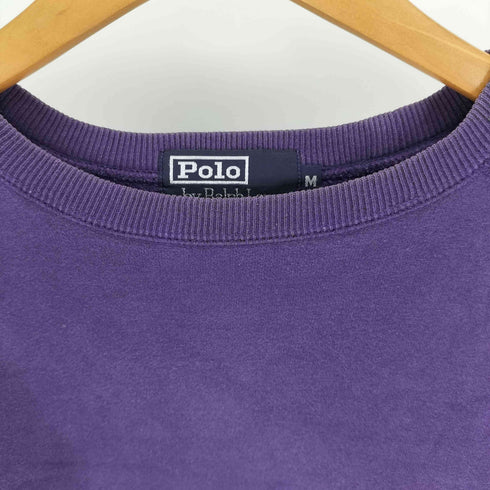 ポロバイラルフローレン Polo by RALPH LAUREN ポニー 刺繍 コットン スウェット トレーナー メンズ import:M