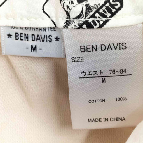 ベンデイビス BEN DAVIS ワイドペインターパンツ ロゴ刺繍 メンズ JPN:M