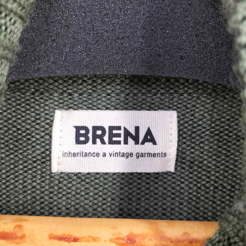BRENA エルボーパッチ ガンジー タートルネックニット メンズ JPN:50