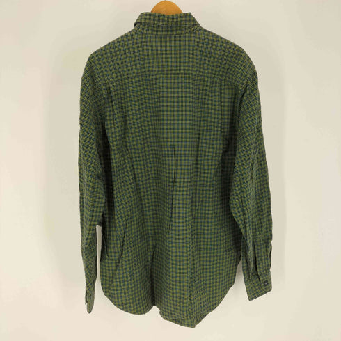 ギャップ Gap タータン チェック ボタンダウン L/S シャツ メンズ import:M