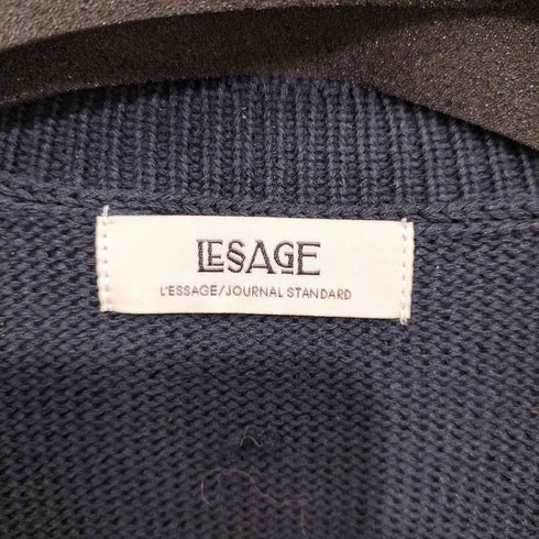 ジャーナルスタンダードレサージュ JOURNAL STANDARD Lessage 2023SS スラッシュプルオーバー ニット レディース