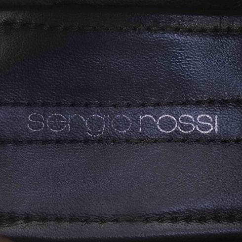 セルジオロッシ sergio rossi イタリア製 スウェード シューズ メンズ