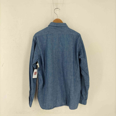 オアスロウ orSlow CHAMBRAY WORL SHIRT シャンブレーワークシャツ メンズ 5