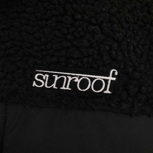 サンルーフ sunroof classic logo boa fleece jacket メンズ JPN:L