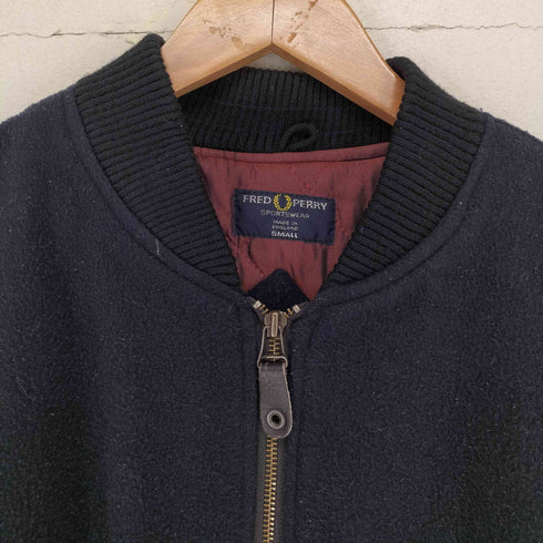 フレッドペリー FRED PERRY 80S~ MADE IN ENGLAND 中綿ウールボンバージャケット メンズ import:S