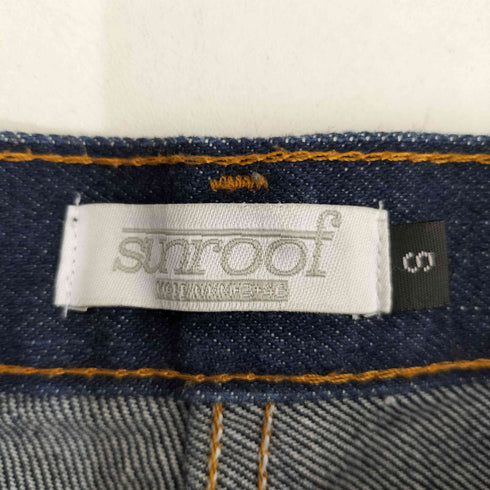 サンルーフ sunroof SR logo regular fit denim pants メンズ JPN:S