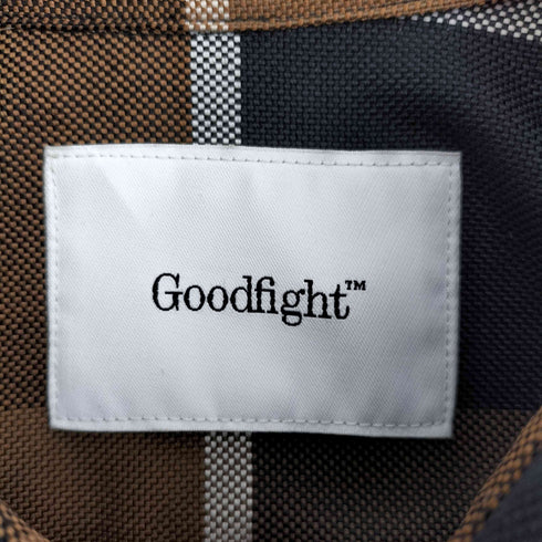 GOODFIGHT チェック シャツセットアップ メンズ