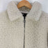 ザラ ZARA クロップド パデッド ボアジャケット レディース import:S