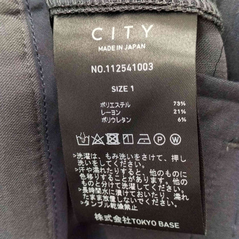 シティー CITY NEW NIFTEC SLIM SLACKS メンズ JPN:1