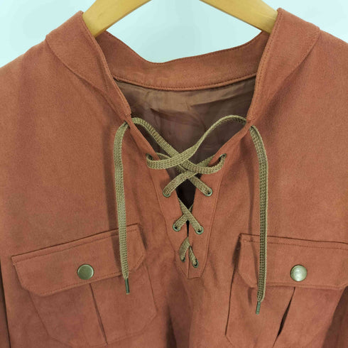 リリーブラウン Lily Brown 19AW レースアップ ワンピース レディース FREE