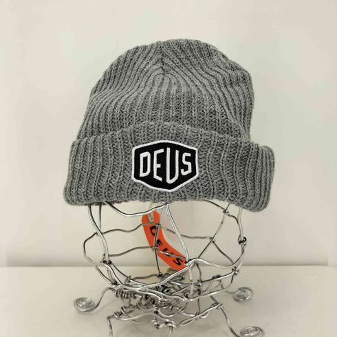 デウスエクスマキナ Deus Ex Machina SHIELD BEANIE カフビーニー ニットキャップ メンズ