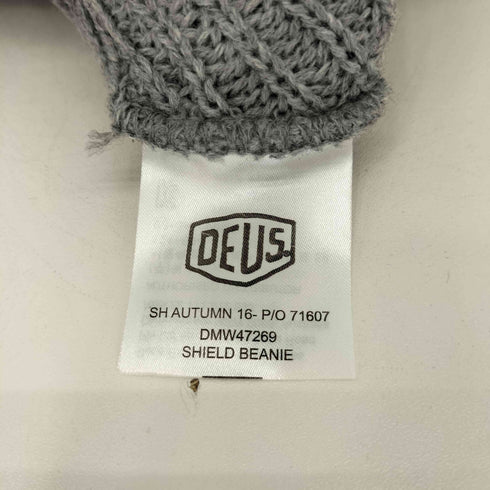 デウスエクスマキナ Deus Ex Machina SHIELD BEANIE カフビーニー ニットキャップ メンズ
