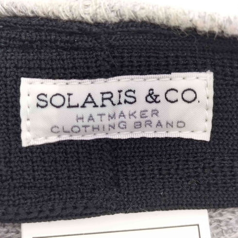 ソラリスアンドコー solaris&co. 22SS LINEN HUNTING CAP - GENTLEMAN メンズ
