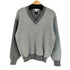 コムデギャルソンシャツ COMME des GARCONS SHIRT lochaven of scotland ツートン Vネックニット メンズ JPN:L