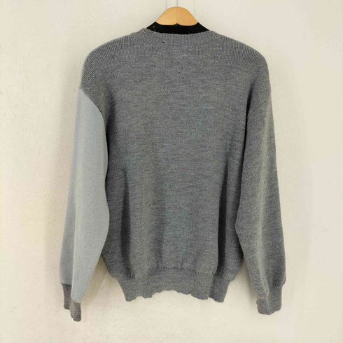 コムデギャルソンシャツ COMME des GARCONS SHIRT lochaven of scotland ツートン Vネックニット メンズ JPN:L