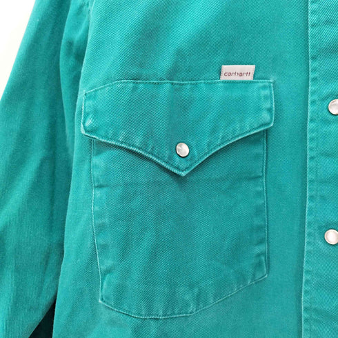 カーハート Carhartt 80-90S 三角タグ ウエスタンシャツ メンズ