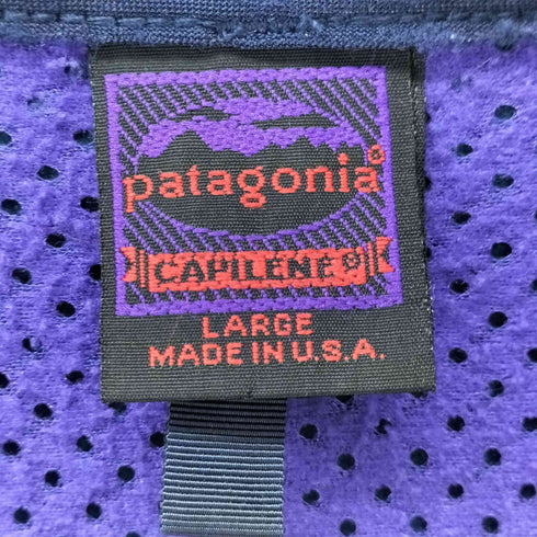 パタゴニア patagonia F4 94年 USA製 Capilene Pullover カヤック プルオーバー 雪無し 点R メンズ JPN:L